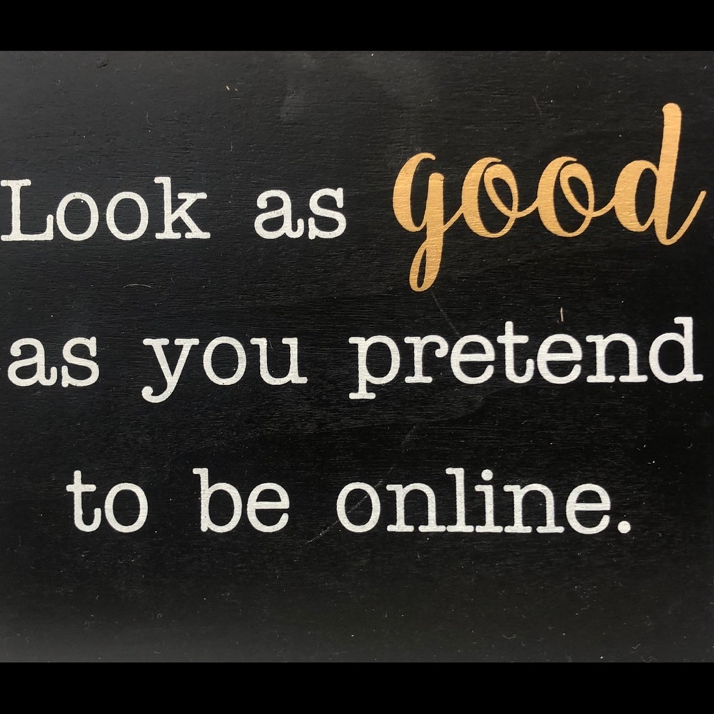 A good laugh at myself!